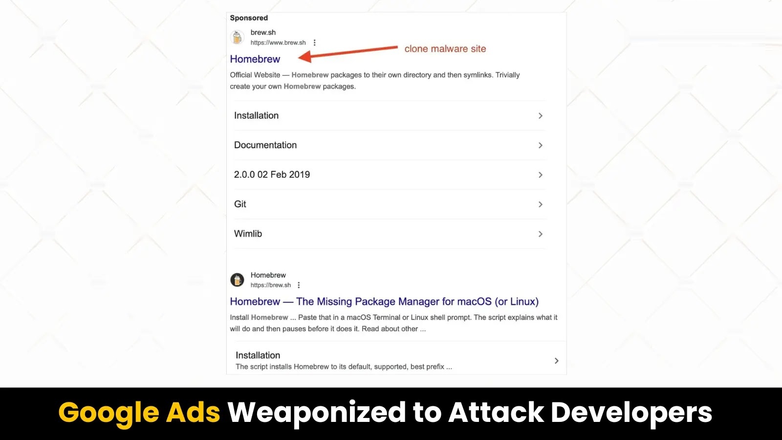 Cybercriminals Exploit Google Ads to Distribute AmosStealer via Fake Homebrew Site