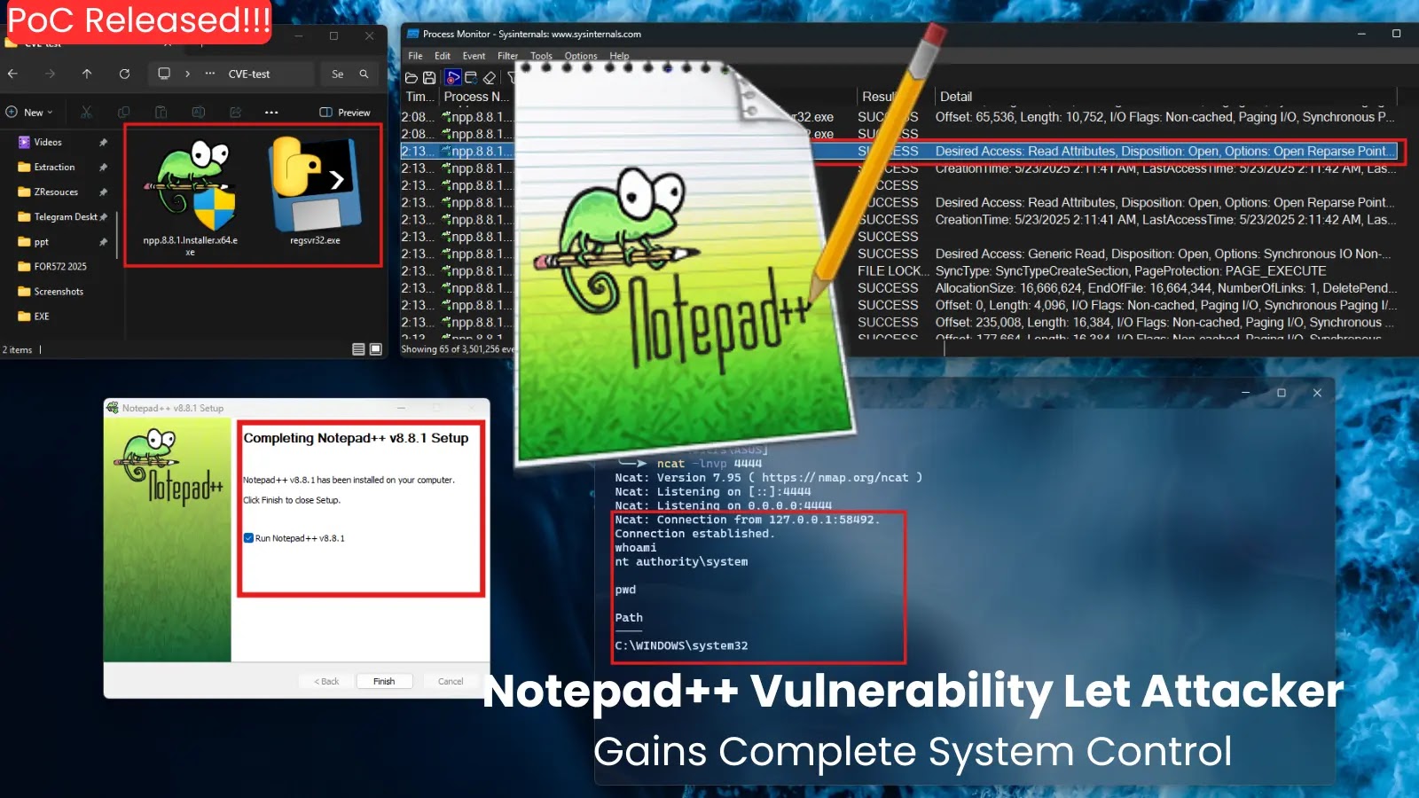 Critical Notepad++ Vulnerability Exposes Systems to Full Compromise