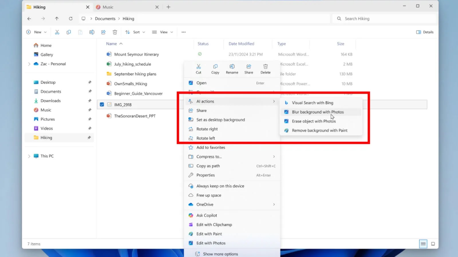 Microsoft Enhances Windows 11 File Explorer with AI-Powered Features