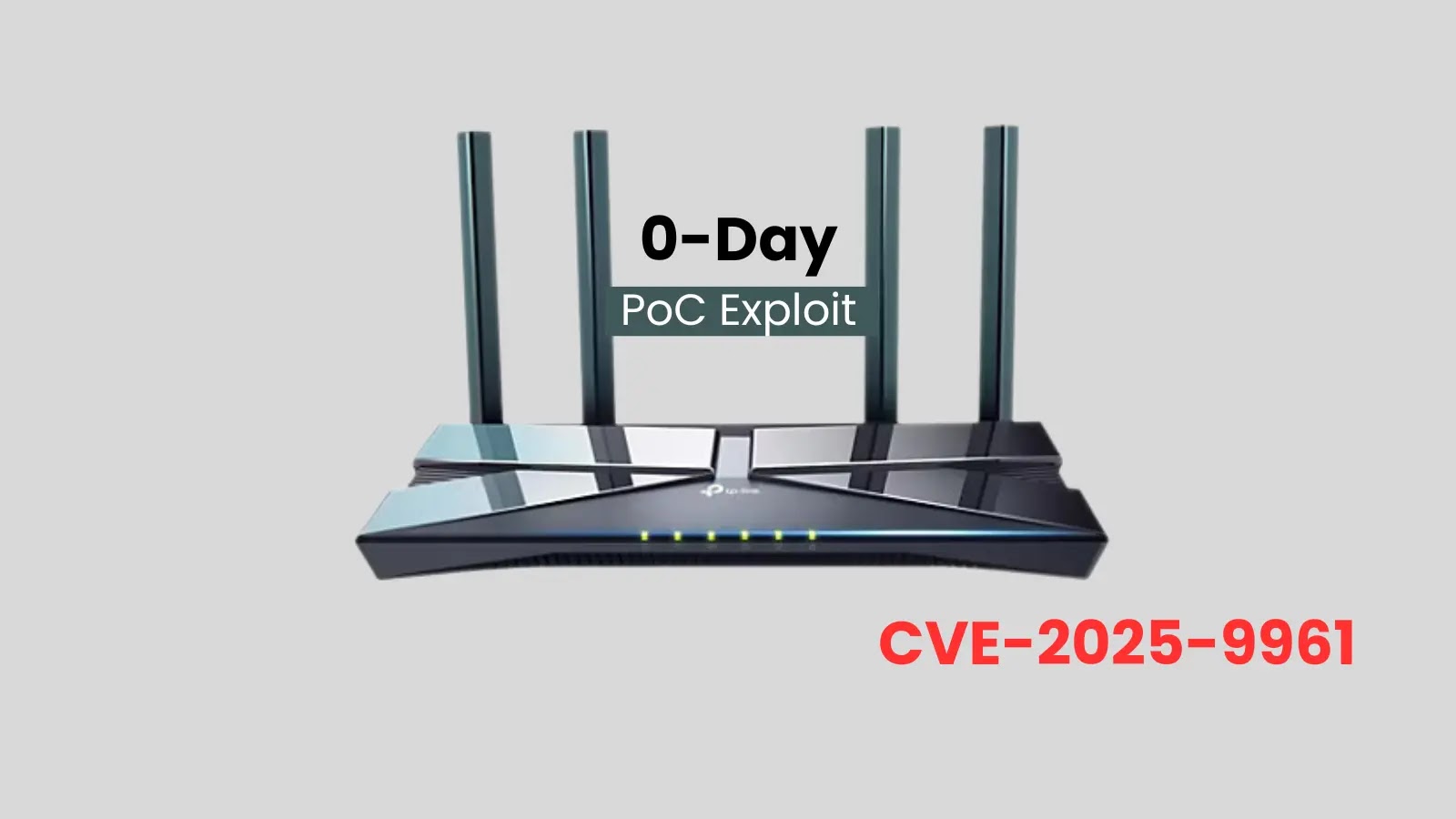 Critical Zero-Day Vulnerability in TP-Link Routers Enables Remote Code Execution