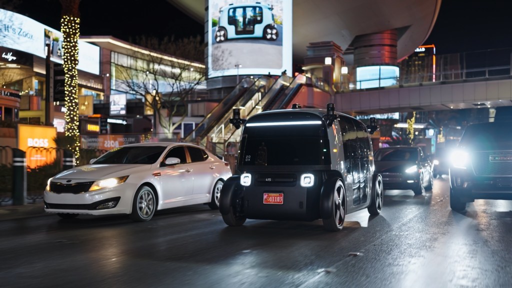 Zoox Launches Public Robotaxi Service in Las Vegas