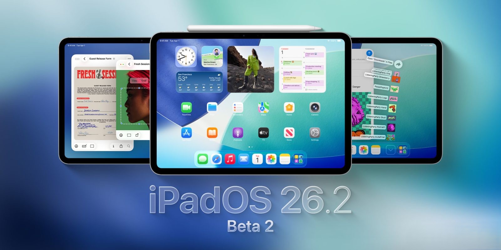 Apple Releases iPadOS 26.2 Beta 2 with New Reminders, Podcasts, and UI Enhancements for Developers