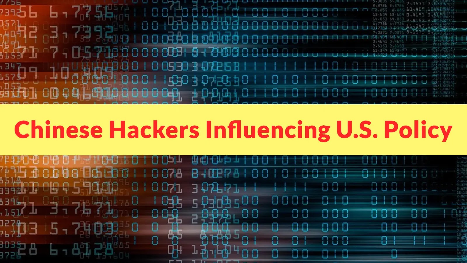 Chinese Hackers Escalate Cyber Espionage to Influence U.S. Policy; Target Non-Profit with Advanced Techniques