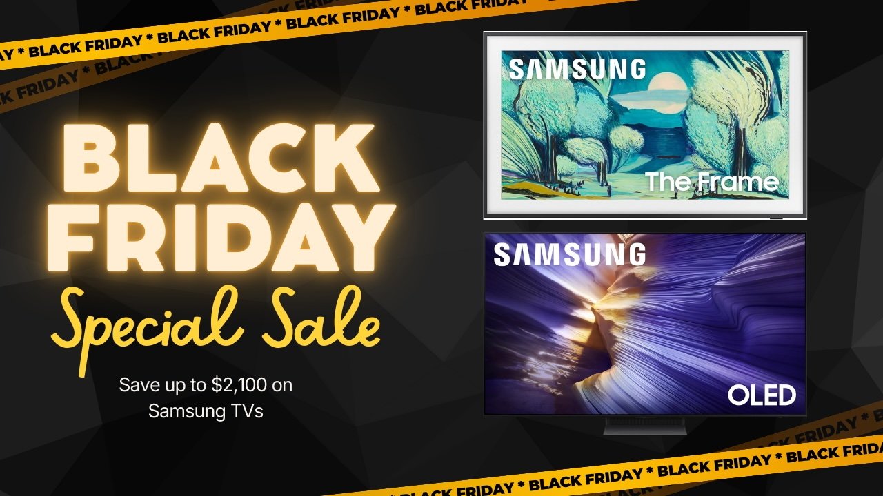 Samsung Black Friday: Save Up to $2,100 on OLED and The Frame TVs