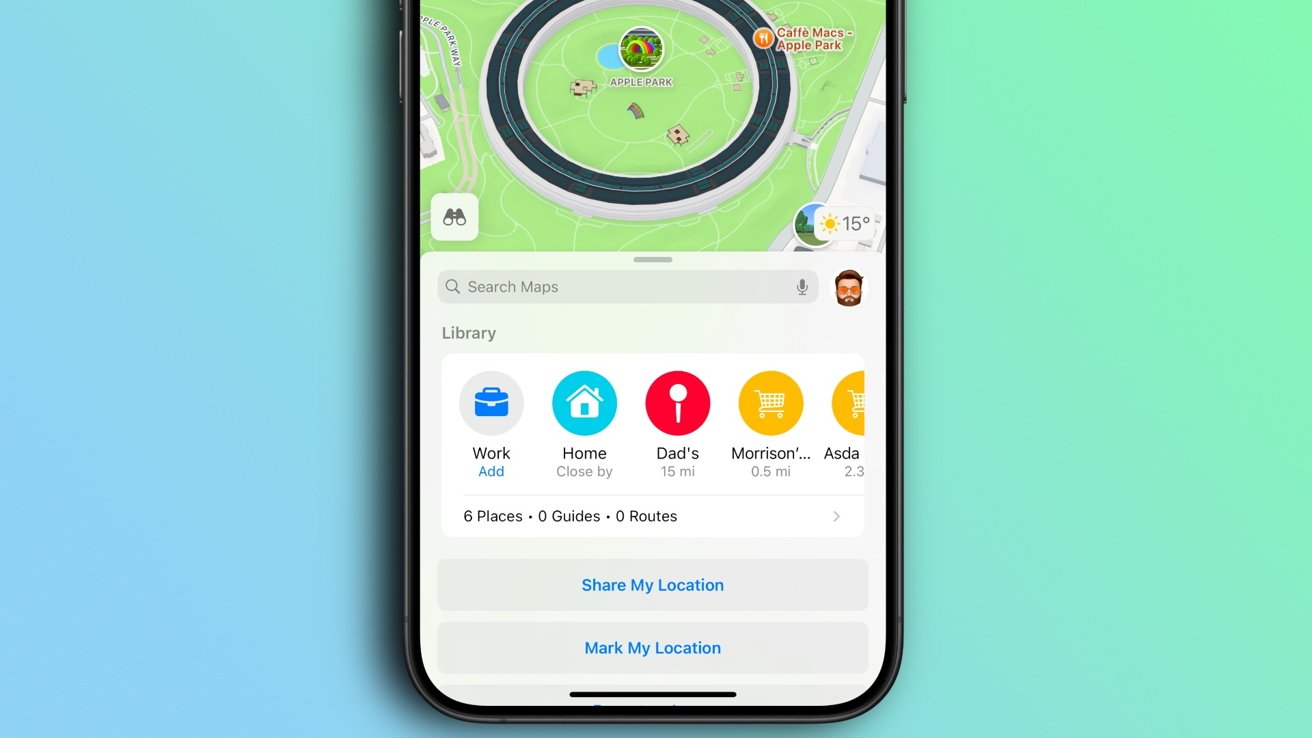 Apple Maps Gets Revamped in iOS 18 with New Library Feature for Easy Location Management