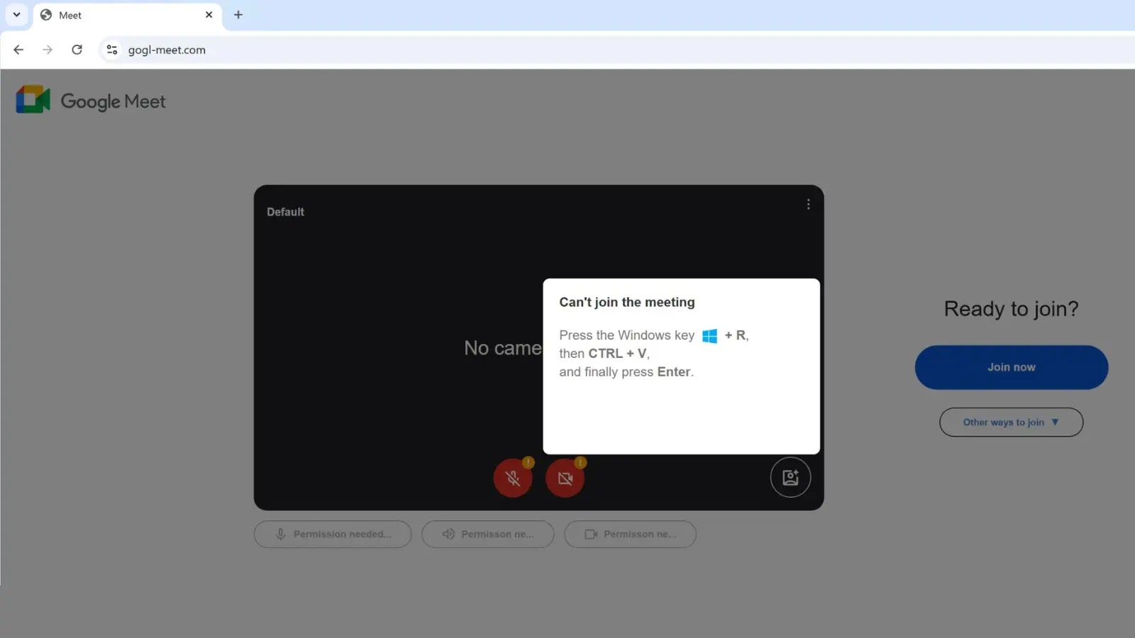 Cybercriminals Use Fake Google Meet Pages to Spread Remote Access Trojans via Social Engineering Tactics