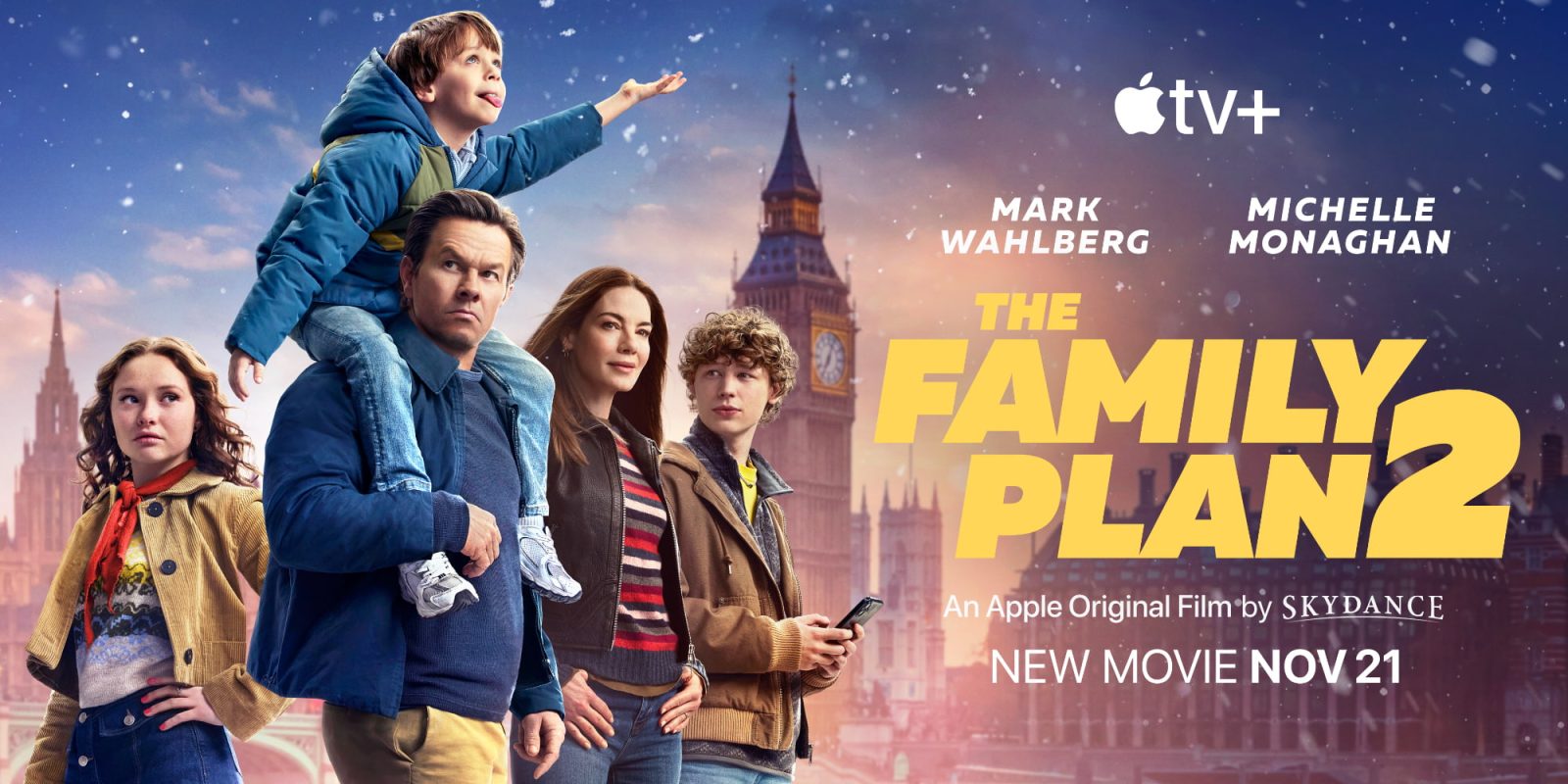 The Family Plan 2 Streams on Apple TV+: Wahlberg and Monaghan Return in Action-Comedy Sequel