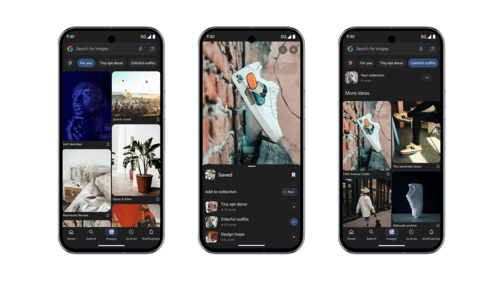 Google Launches Personalized ‘Images’ Tab in Mobile App to Boost Visual Inspiration