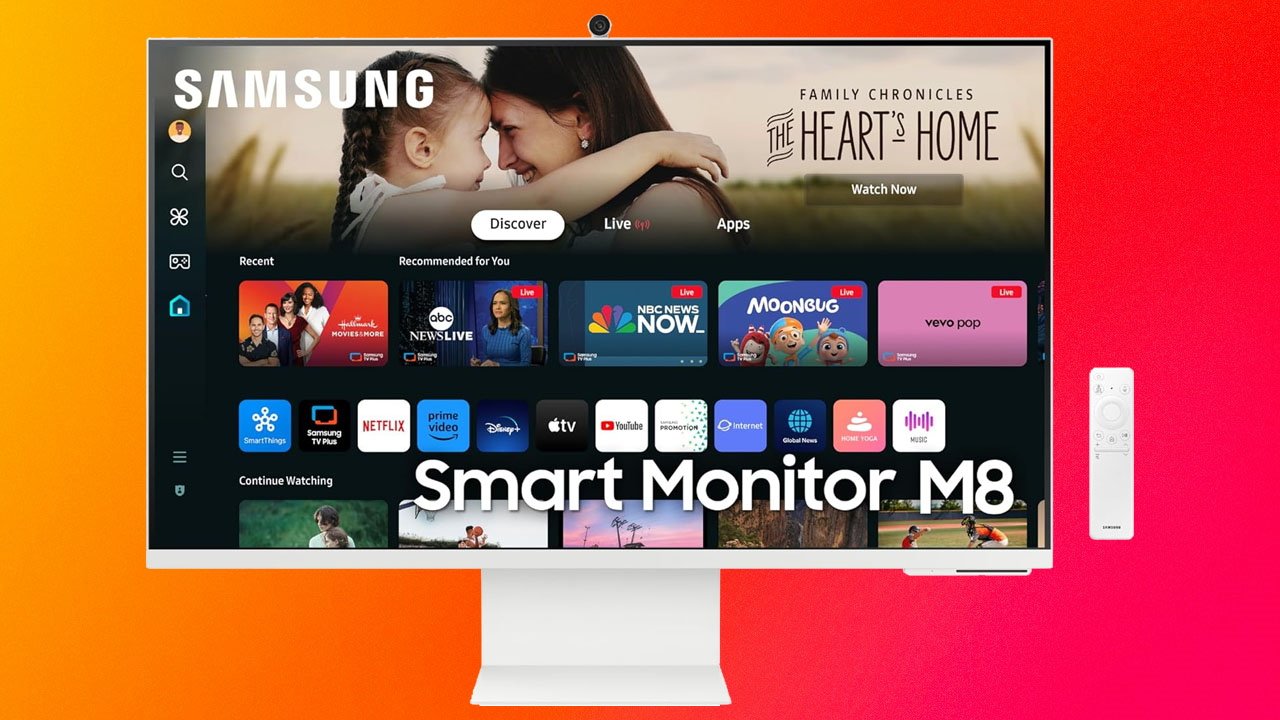 Samsung M8 Smart Monitor Drops to $399, $300 Off Original Price, Limited-Time Amazon and B&H Deal Ends Tonight