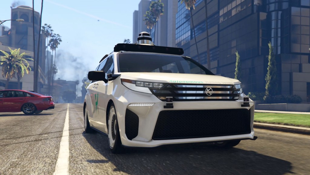 GTA Online DLC A Safehouse in the Hills Adds Chaotic KnoWay Robotaxis for Satirical Twist