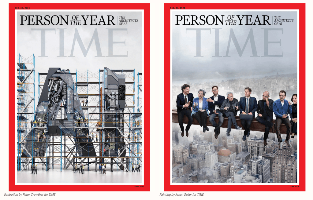 TIME Magazine Names Architects of AI as 2025 Person of the Year