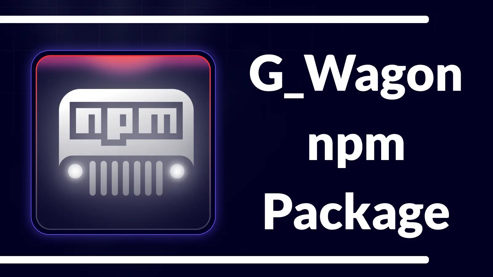 Malicious npm Package Hides G_Wagon Malware to Steal Sensitive Data
