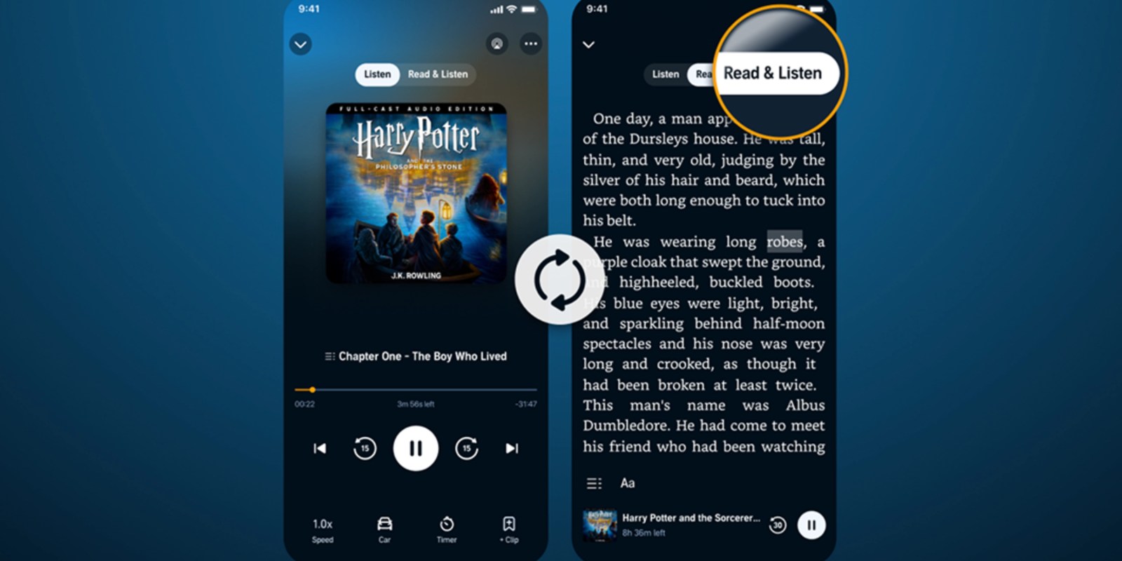 Amazon’s Audible Launches ‘Read and Listen’ Mode for Seamless eBook-Audiobook Experience