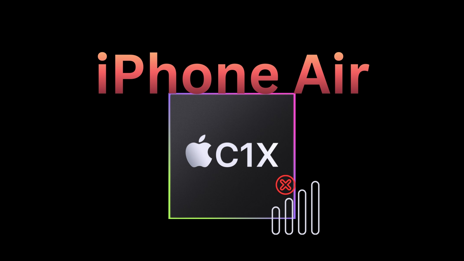 Apple’s New iPhone Air Faces First C1X 5G Modem Failure, Raises Reliability Concerns