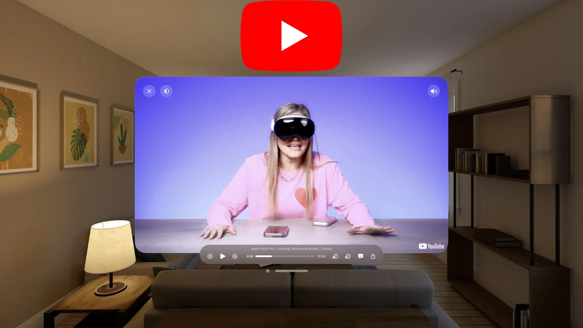YouTube Launches Native App for Apple Vision Pro Enhancing Immersive Viewing Experience