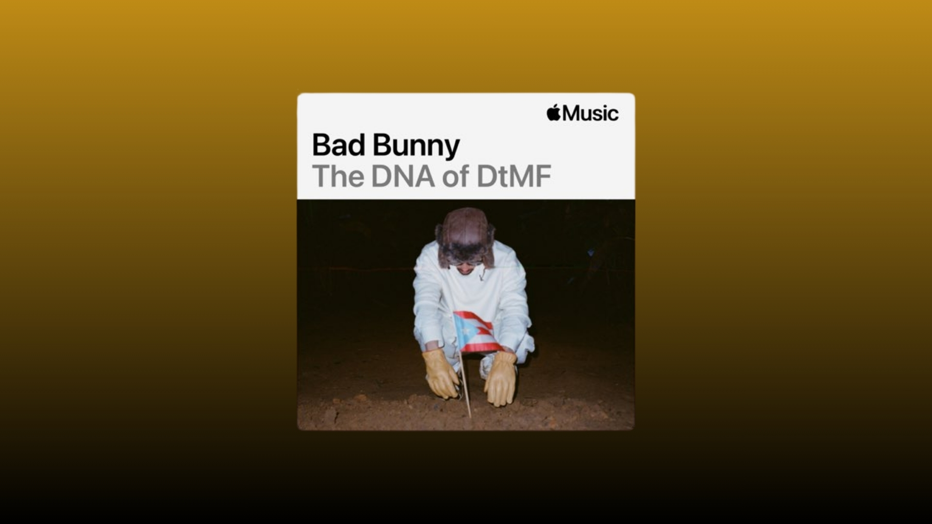 Bad Bunny’s DtMF Tops Apple Music Global Charts, Dominates Top Five Positions