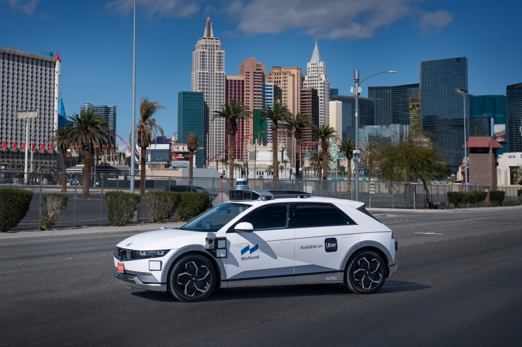 Motional Launches Robotaxi Service on Uber in Las Vegas After Overhaul