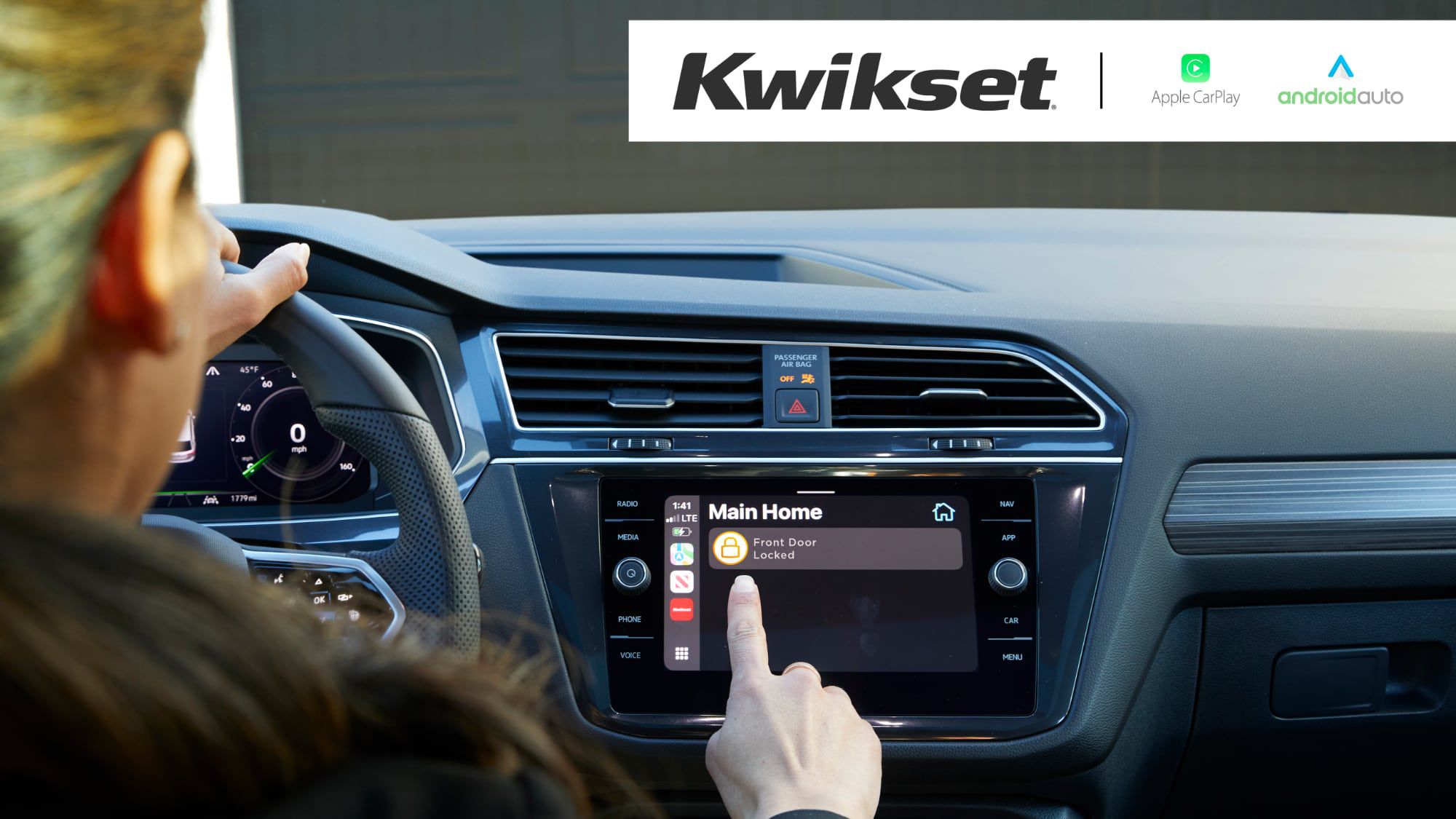 Kwikset Integrates Apple CarPlay for Smart Lock Control from Car Dashboards