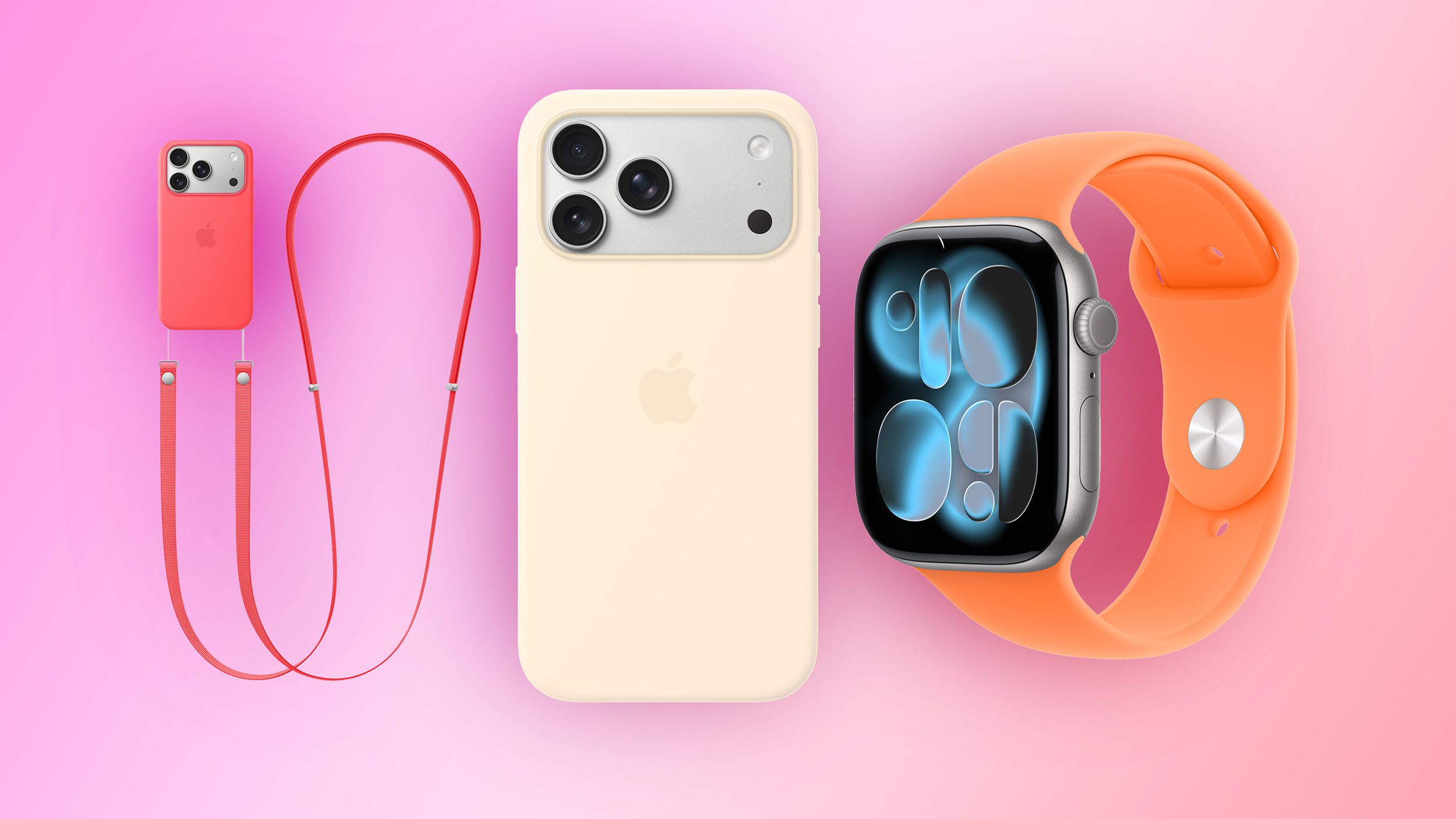 Apple Introduces Vibrant New Colors for iPhone Cases, Watch Bands, and Crossbody Straps