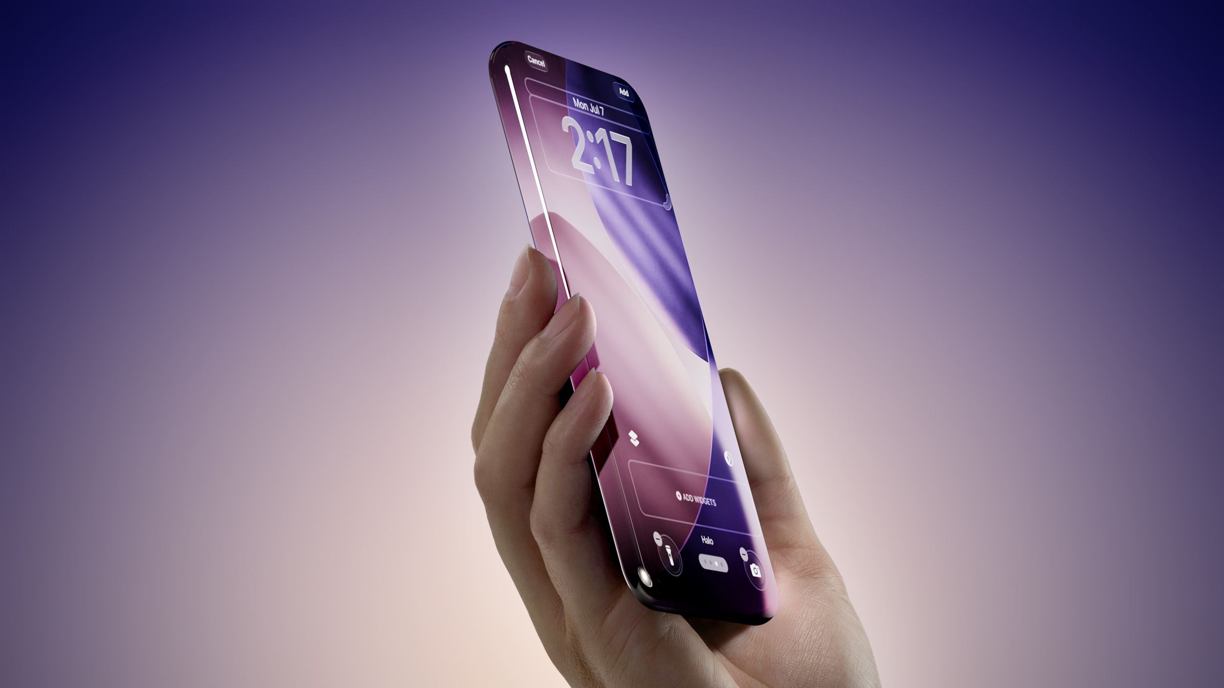 Apple’s iPhone 20: Bold Curved Design Debuts for 20th Anniversary, Featuring All-Screen Display and Under-Display Tech