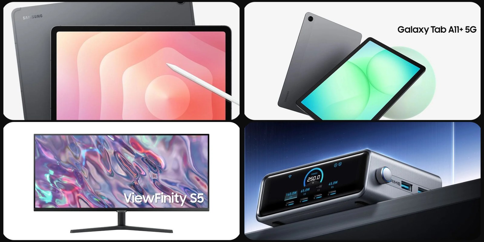 Samsung and Anker Slash Prices on Tablets, Monitors, and Charging Stations