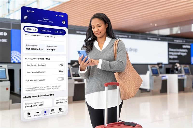 United Airlines App Upgrade: Real-Time TSA Wait Times, Rebooking, and Baggage Tracking Enhancements