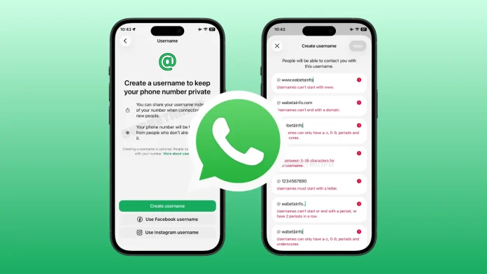 WhatsApp Unveils Username Feature to Enhance Privacy Without Sharing Phone Numbers