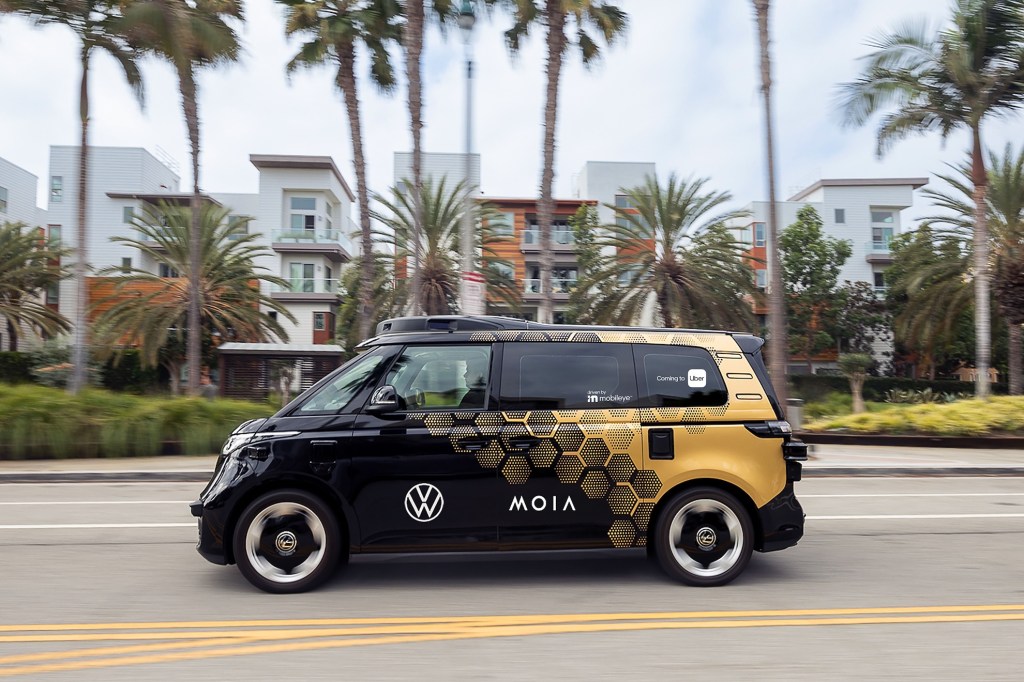 Volkswagen and Uber Begin Testing Autonomous ID. Buzz Microbuses in Los Angeles for 2026 Robotaxi Launch