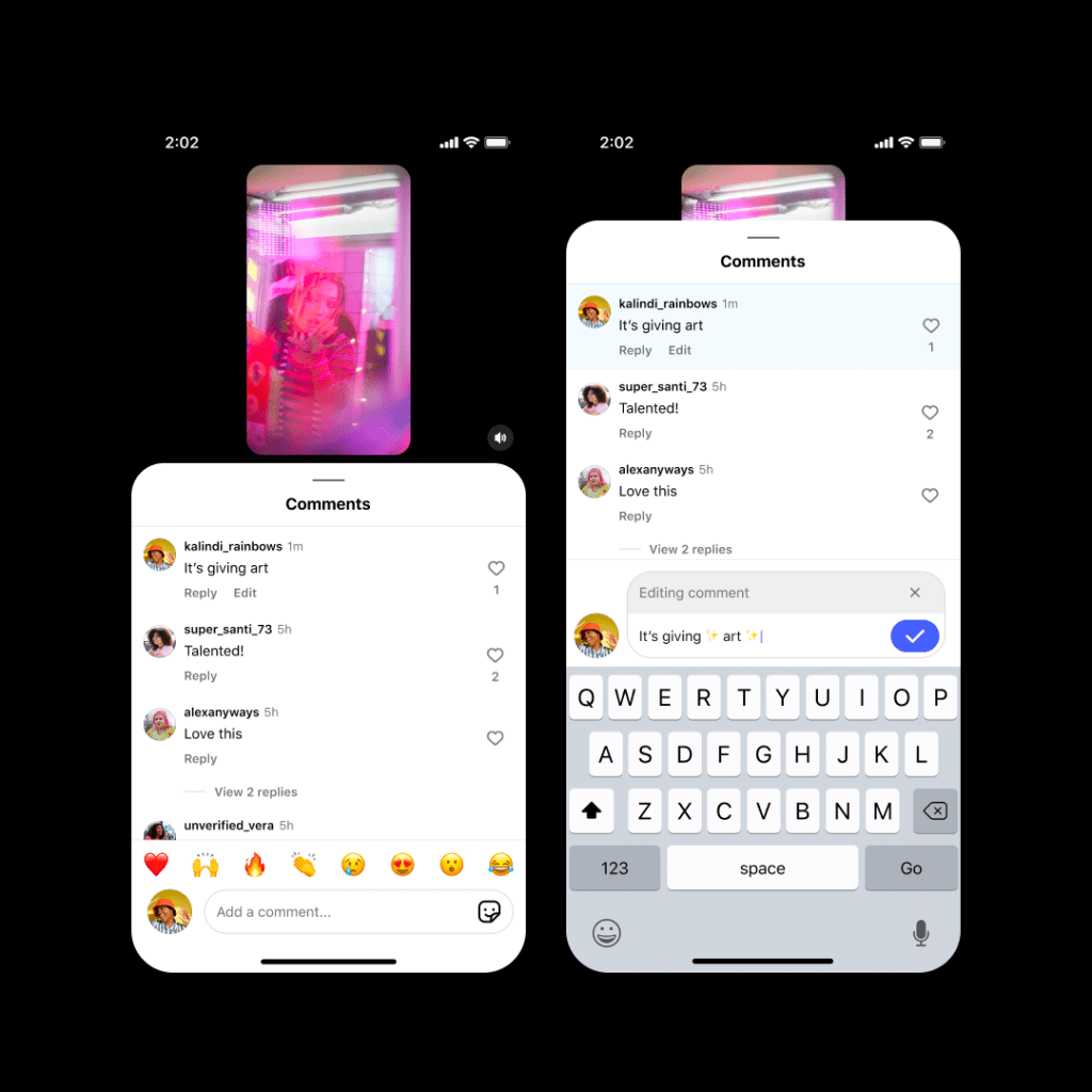 Instagram Introduces 15-Minute Comment Editing Feature to Enhance User Experience
