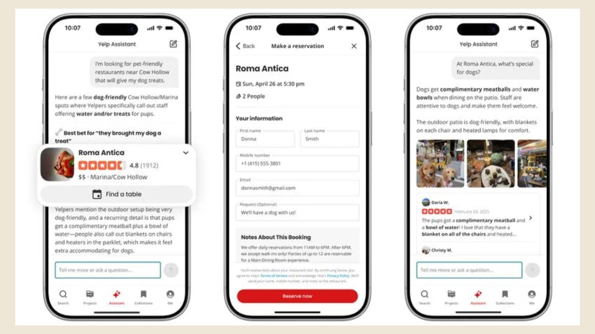 Yelp Upgrades AI Assistant for Seamless Restaurant and Service Bookings via Chat Interface on iOS