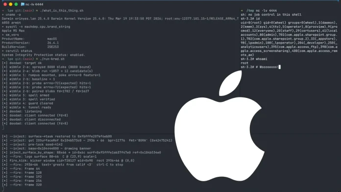 First Public macOS Kernel Exploit on Apple M5 Achieved in Record Time