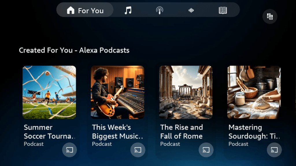 Amazon’s Alexa+ Launches AI-Generated Podcasts for Personalized Listening Experience