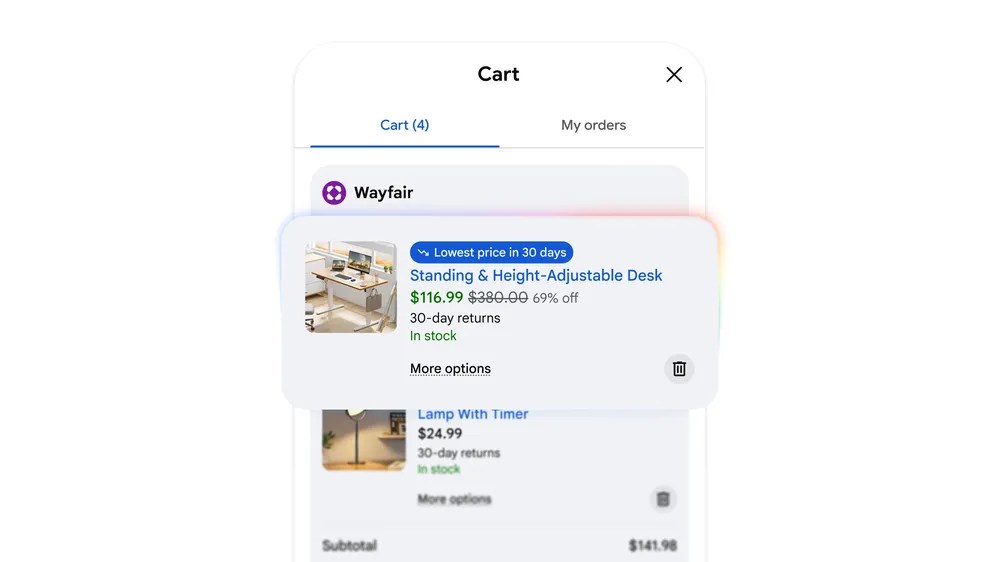Google Unveils Universal Cart, Seamlessly Integrating AI in E-Commerce for Streamlined Shopping Experience