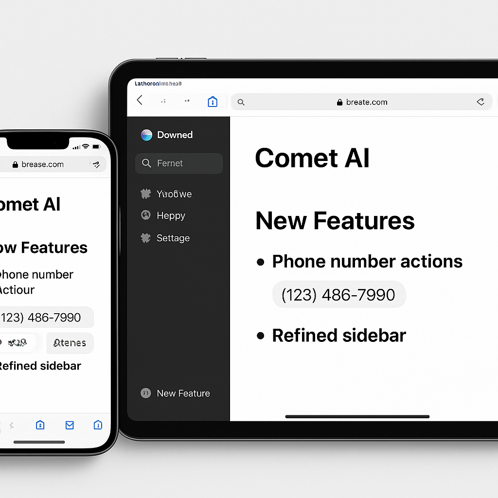 Perplexity’s Comet AI Browser for iOS Receives Significant Update