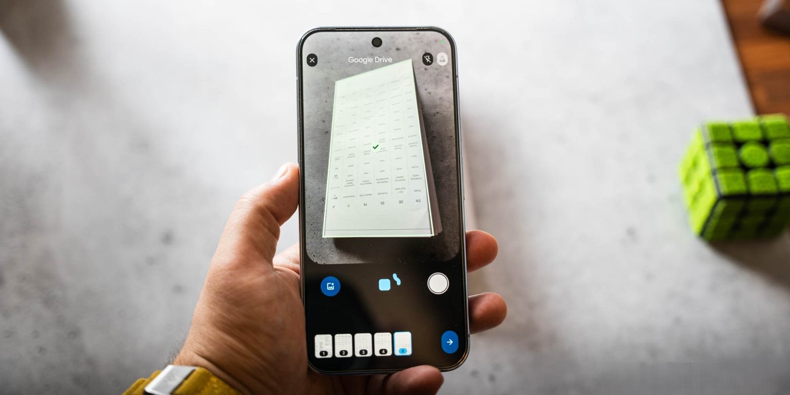 Google Drive Rolls Out Enhanced Document Scanner for High-End Android Devices with Smart Batch Scanning