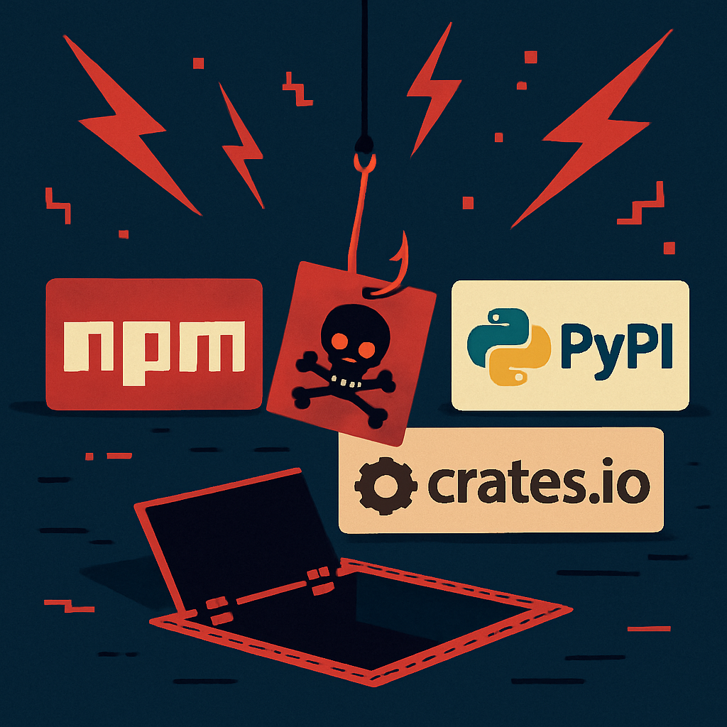 TrapDoor Supply Chain Attack Targets npm, PyPI, and Crates.io