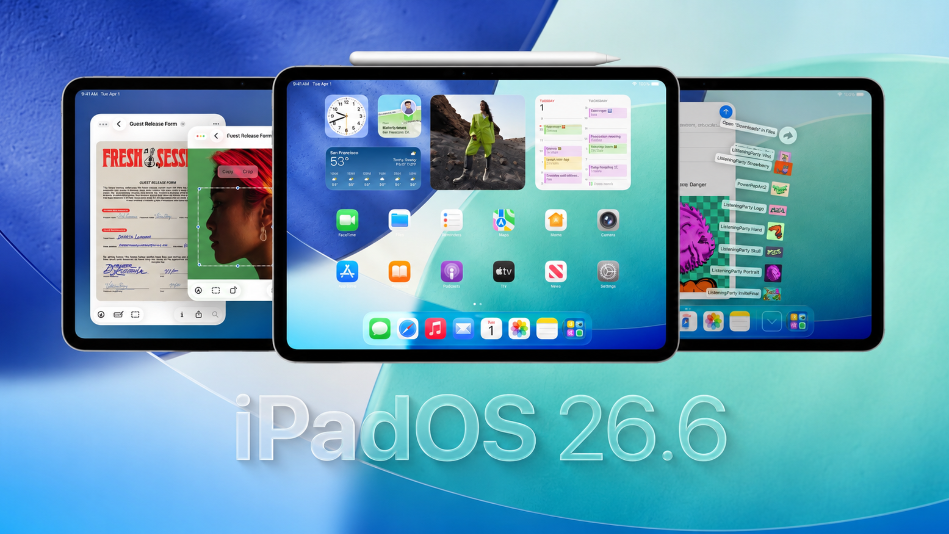 Apple Launches iPadOS 26.6 Developer Beta 1 Ahead of WWDC 2026