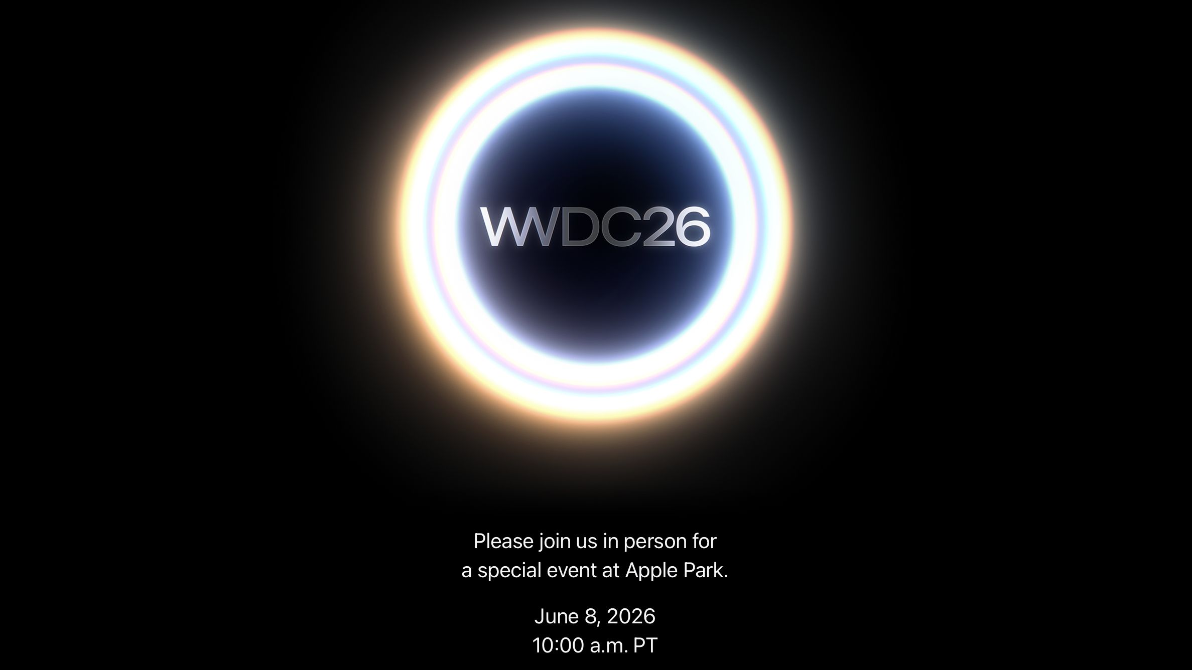 Apple Announces WWDC 2026 Schedule: Keynote on June 8, Major Software Updates Expected