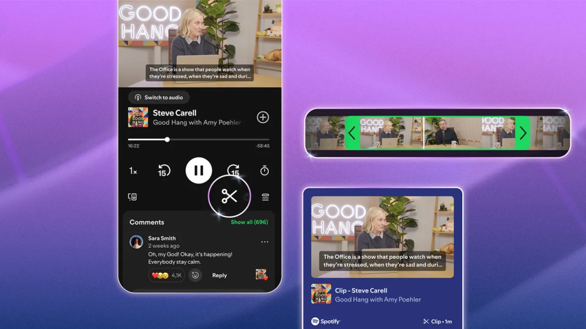 Spotify Launches Podcast Clips for Easier Sharing and Saving of Favorite Moments