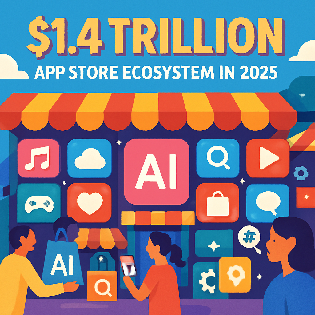 App Store Ecosystem Hits $1.4 Trillion in 2025, 90% Commission-Free