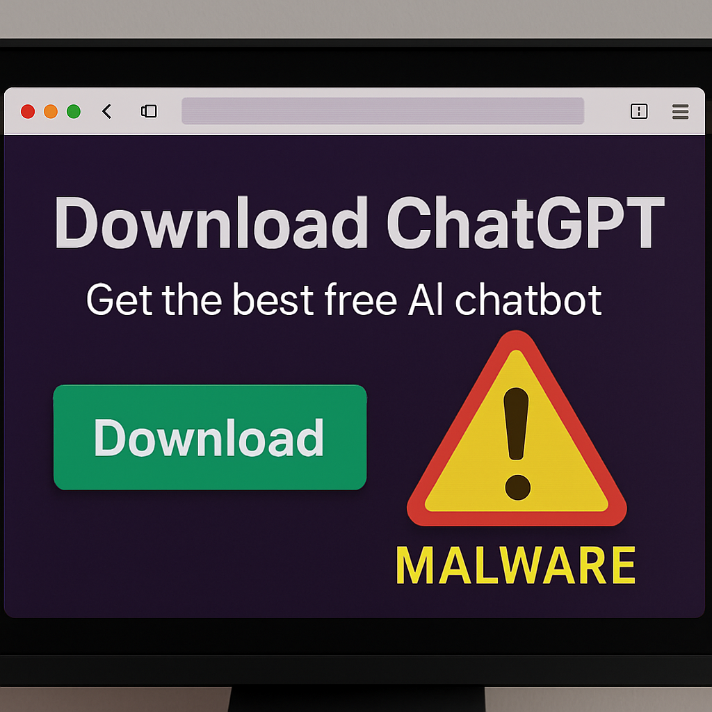 Fake ChatGPT Download Site Spreads Malware via Sponsored Ads