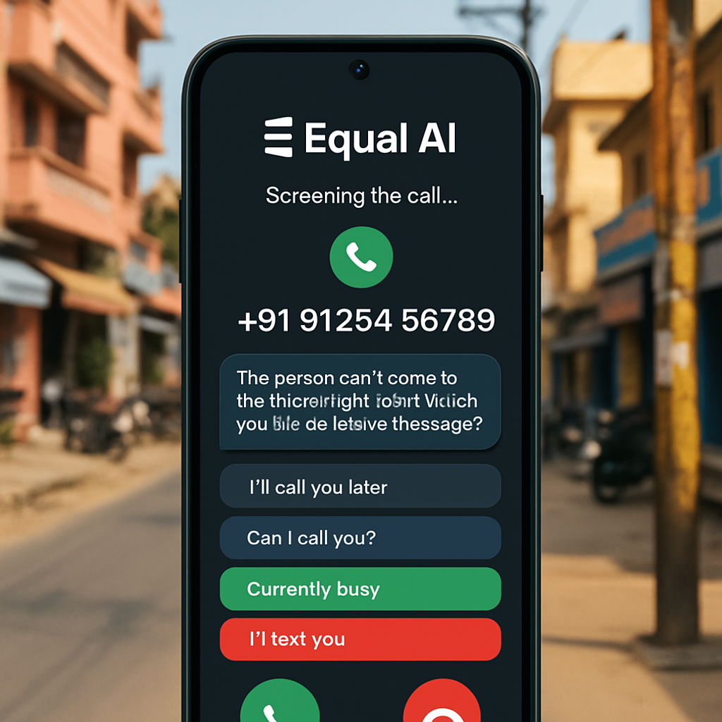 Equal AI Secures $30M to Enhance Call Screening in India