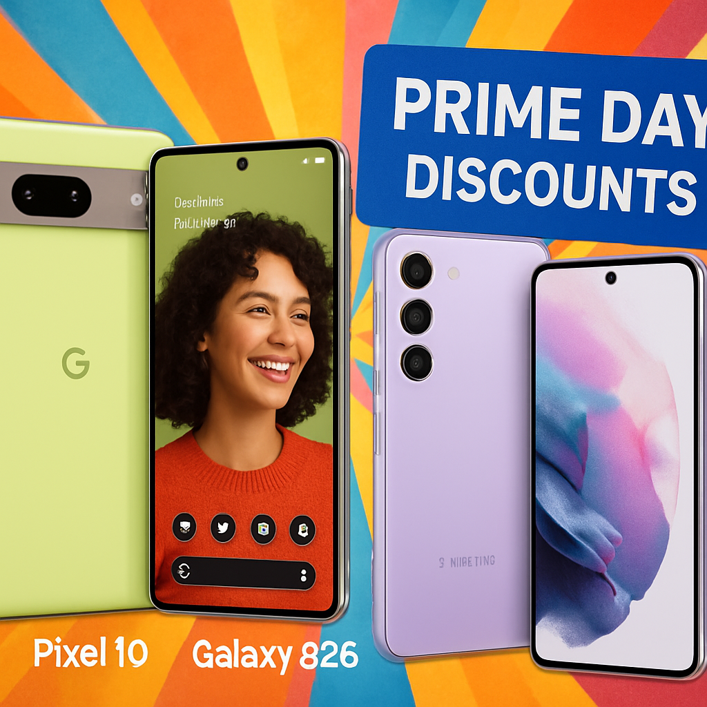 Top Prime Day Deals: Pixel 10, Galaxy S26, and More