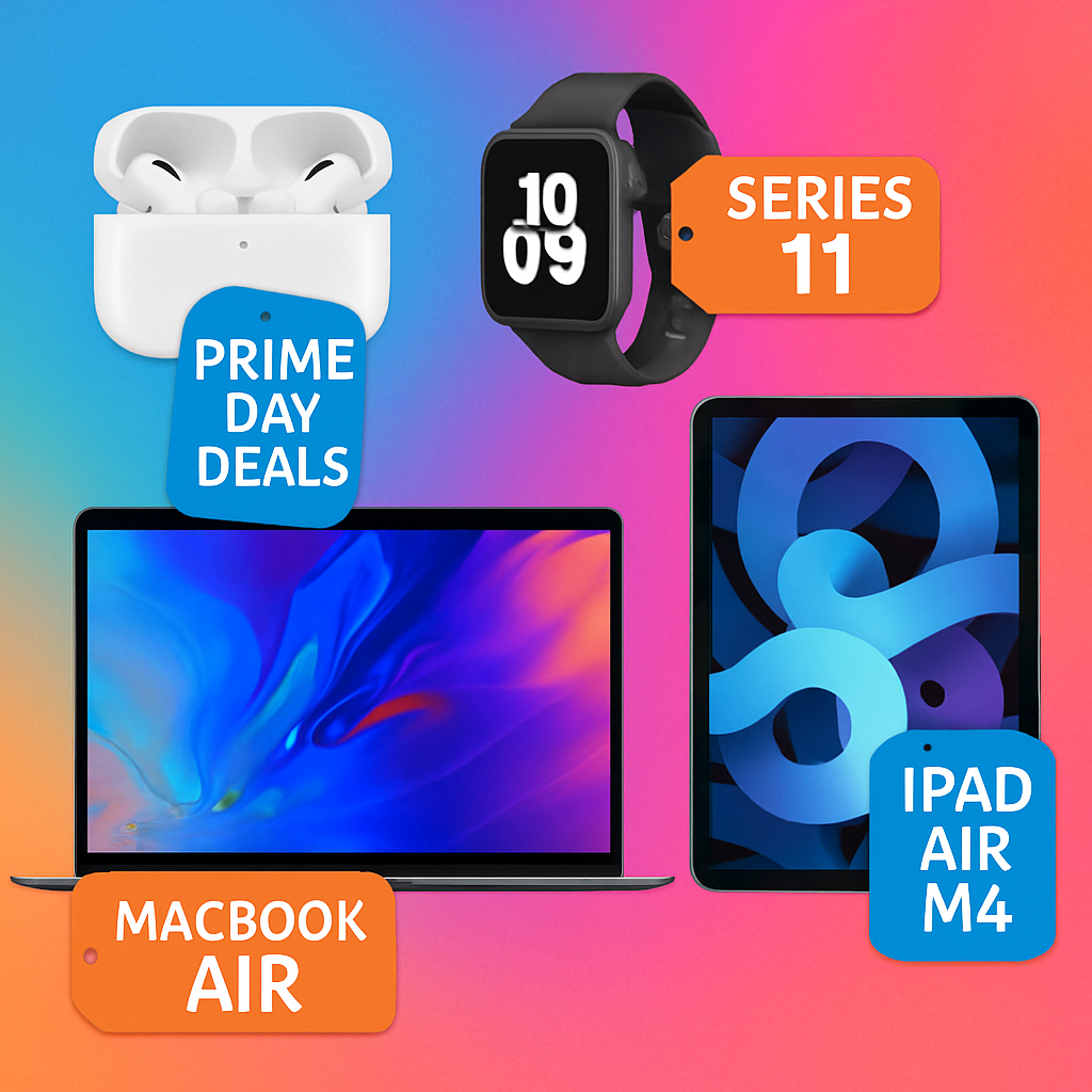 Top Apple Prime Day Deals: AirPods, MacBooks, and More