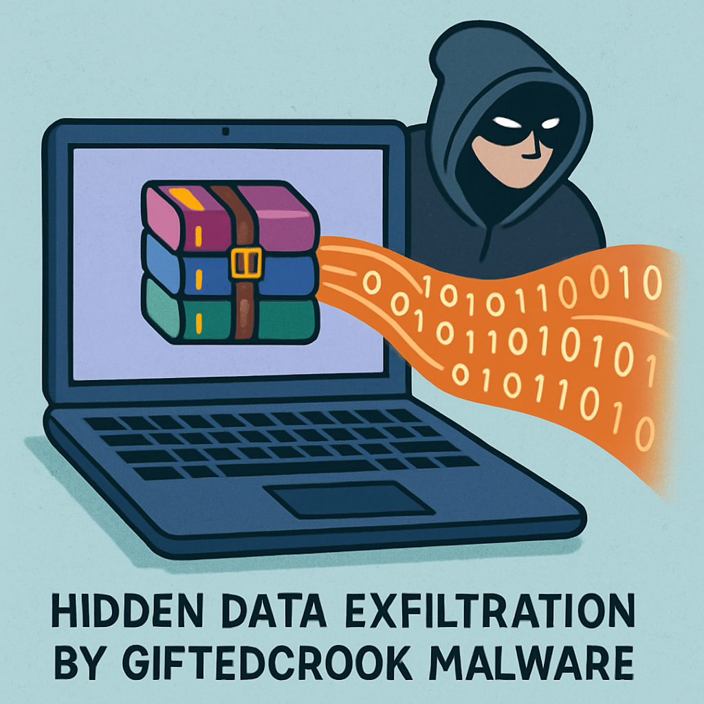 GIFTEDCROOK Malware Exploits WinRAR ADS to Steal Browser Data