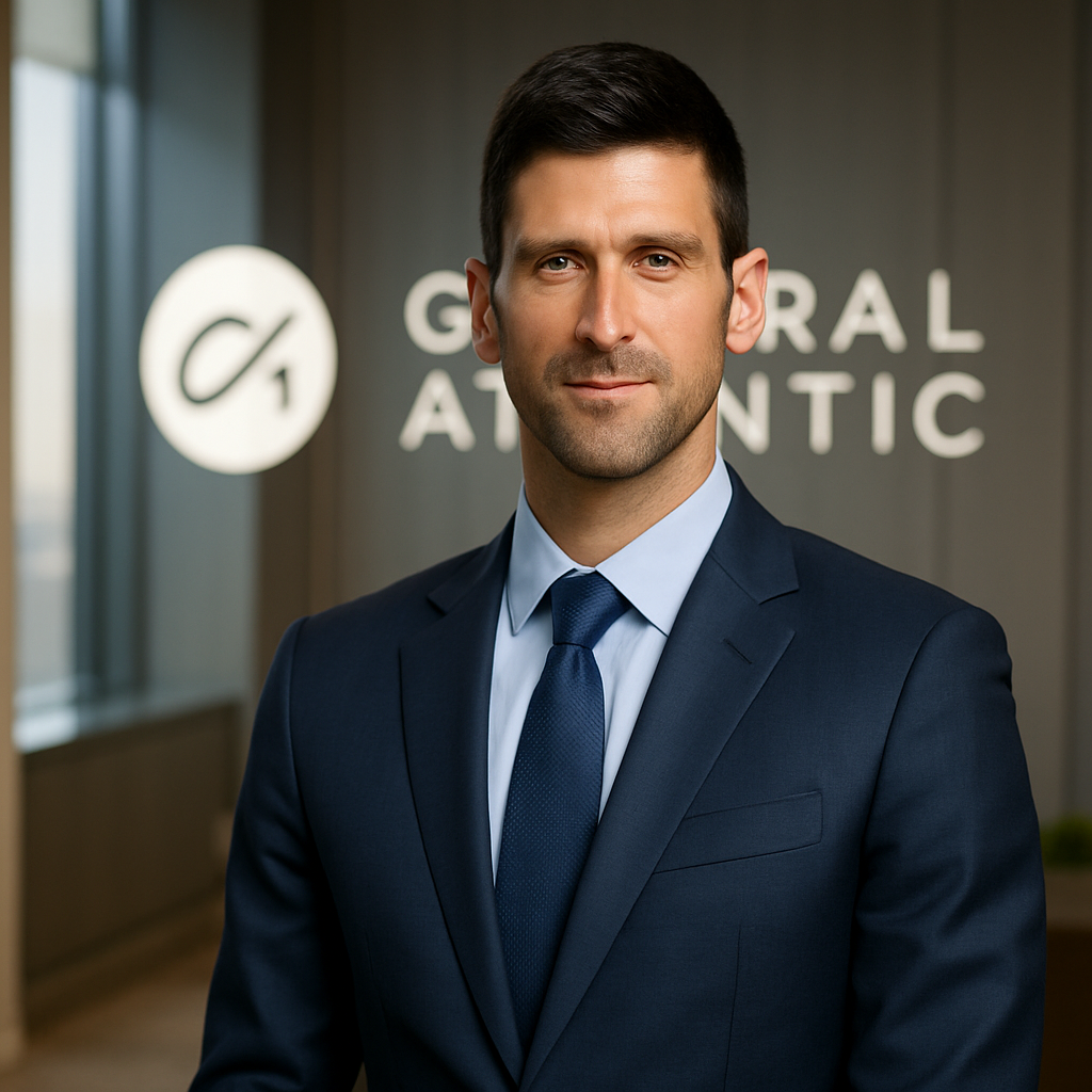 Novak Djokovic Joins General Atlantic as Global Strategic Advisor