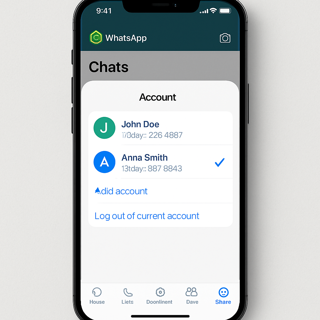 WhatsApp Expands Multi-Account Support on iOS