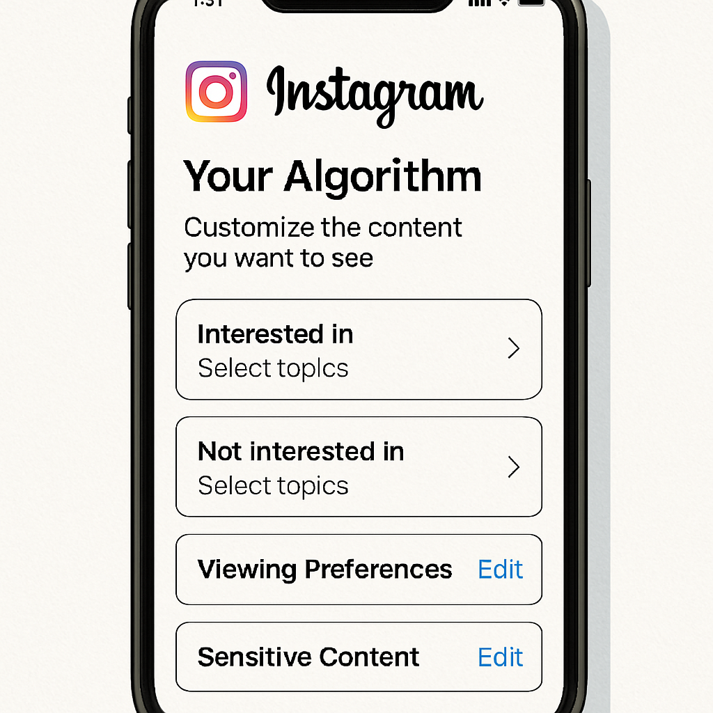 Instagram Expands ‘Your Algorithm’ Customization Features