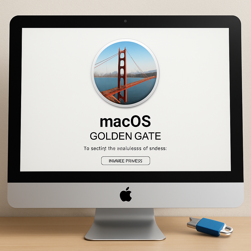 Create a macOS Golden Gate USB Install Drive